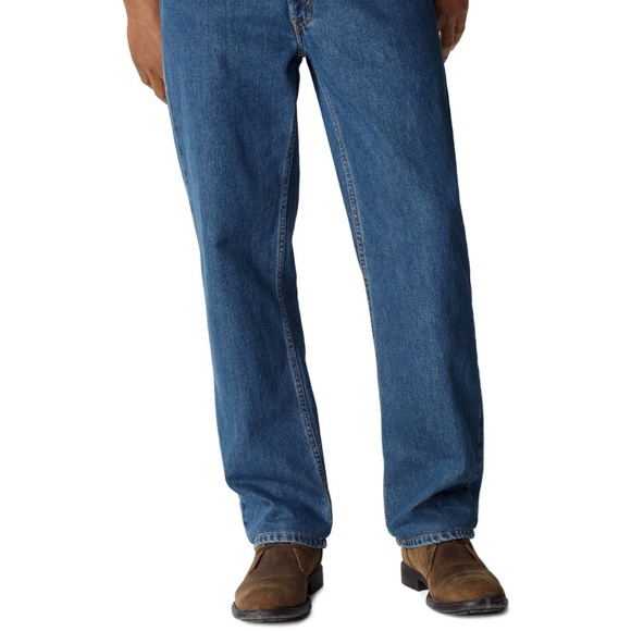 Levi's 550 Relaxed Fit Jeans Tapered Leg W:33 L:32 - Picture 2 of 8